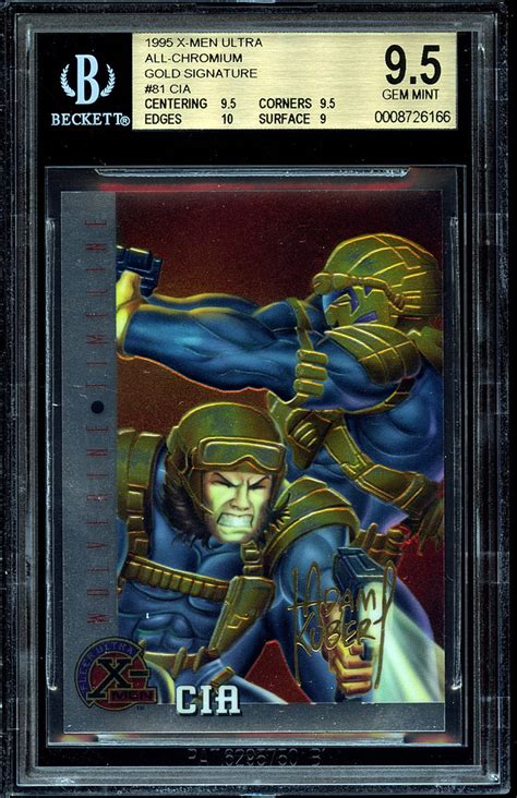 X Men Ultra All Chromium Gold Signature Cia Bgs Flickr