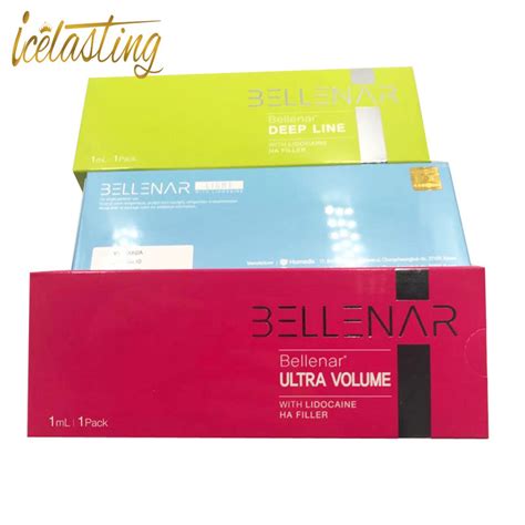 Korean Brand Bellenar Cross Linked 1ml Hyaluronic Acid Gel Injectable