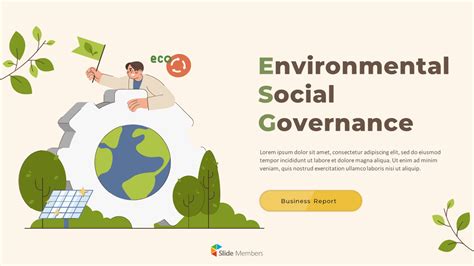 Environmental Social Governance Templates For Powerpoint