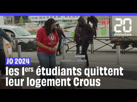 JO 2024 les premiers étudiants obligés de quitter leur logement Crous