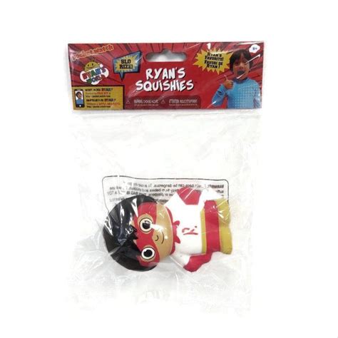 Ryans World 124724 Soft N Slo Squishies Red Titan Ryan Redwhite Maqio