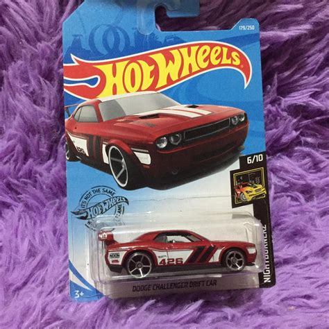 Jual Dodge Challenger Drift Car Merah Red Hot Wheels Hotwheels Q Shopee Indonesia
