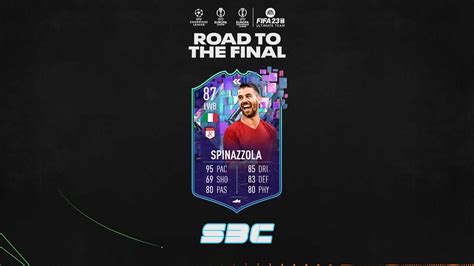 Fifa 23 Sbc Leonardo Spinazzola Flashback Annunciata La Carta Del