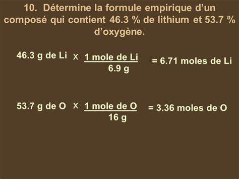 D Couvrir Imagen Comment Trouver La Formule Empirique Fr