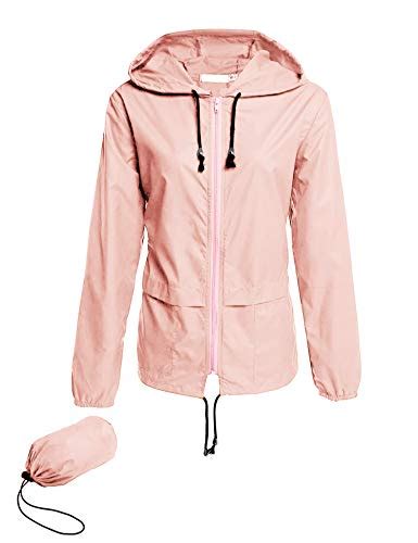 Stay Stylish And Dry In A Light Pink Rain Jacket The Perfect