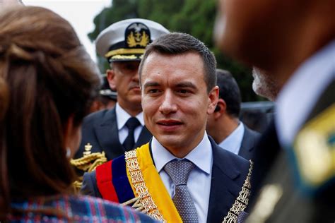 Daniel Noboa el presidente más joven de Ecuador cumplió la ambición