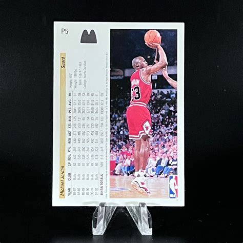 Michael Jordan Upper Deck Mcdonald S P Promo Insert Bulls Gm