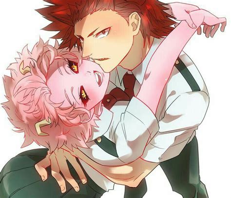 Kirishima X Ashido Ashido Mina Kirishima Eijirou Boku No Hero Académia Personajes De