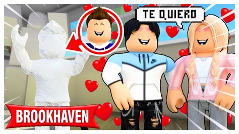 Escondido Como Estatua En Brookhaven Y Pasa Esto Roblox Yosoyloki Youtube