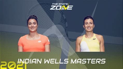 2021 Indian Wells Masters Second Round Ons Jabeur Vs Anastasija