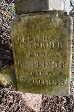 Hester Ann Foutch Turner M Morial Find A Grave