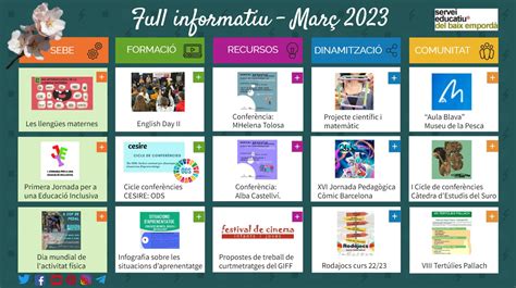 Full Informatiu Mar Servei Educatiu Del Baix Empord