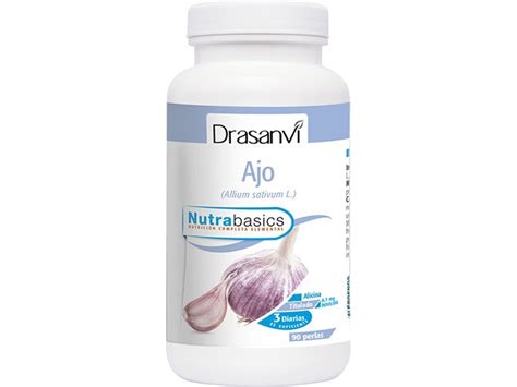 Suplemento Alimentar Drasanvi Nutrabasics Ajo Macerado Mg