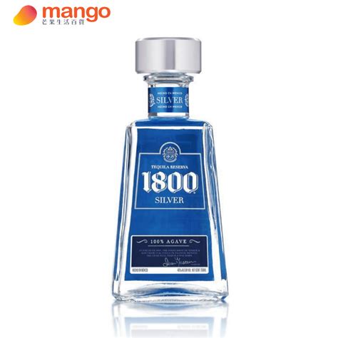 Party必備 1800 Tequila Silver Tequila 墨西哥經典龍舌蘭酒 750ml丨mango芒果生活百貨｜香港