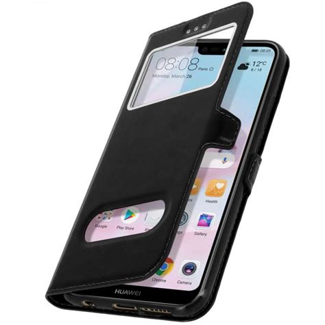 Avizar Capa Huawei P Lite Janela Dupla Black Compara Pre Os