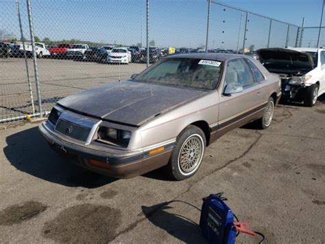 Chrysler Lebaron C Xj K Kt Bid History Bidcars