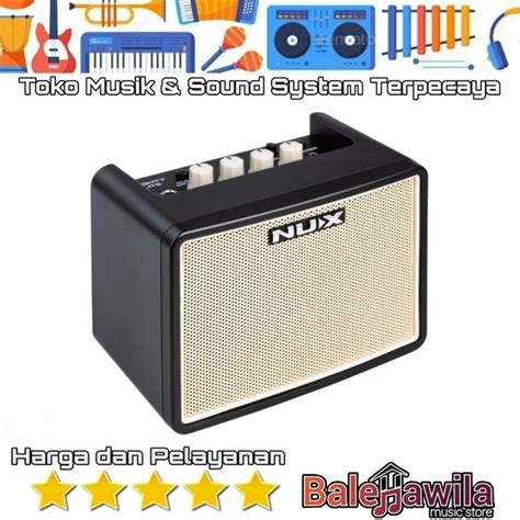 Jual Ampli Gitar Nux Mighty Lite Analog Amplifier Guitar Mini Shopee