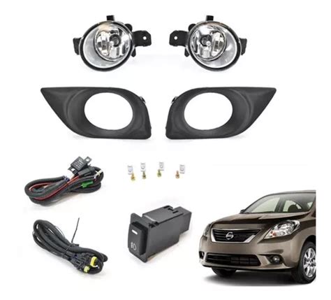 Kit Faros Niebla Versa 2012 2013 2014 Completo Envio Gratis Meses Sin