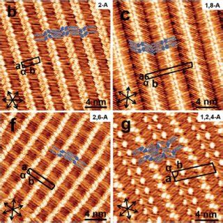 High Resolution Stm Images Of A A B A C A D A