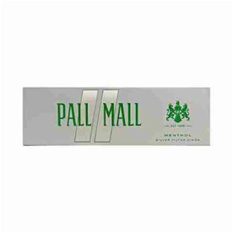 AK Wholesale PALL MALL MENTHOL SILVER KINGS BOX