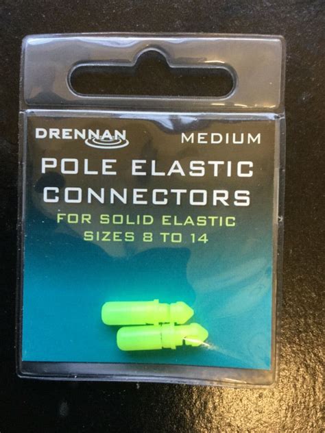 Drennan Polemaster Pole Elastic Connectors Per Pack Ebay