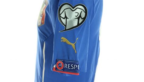 Pirlo S Italy Match Shirt Euro 2016 Qualifiers CharityStars