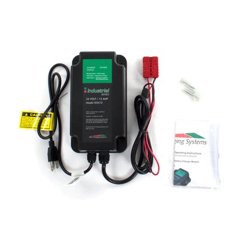 Pro Charging Systems Industrial Series 24 Volt 12 Amp Battery Charger Is2412 For Automatic