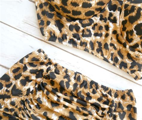 Pinup Style Leopard Bikini Etsy