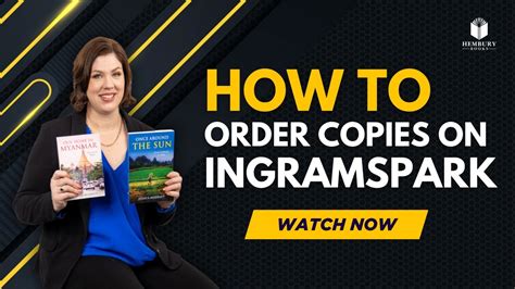 How to order copies on IngramSpark 📚 - YouTube
