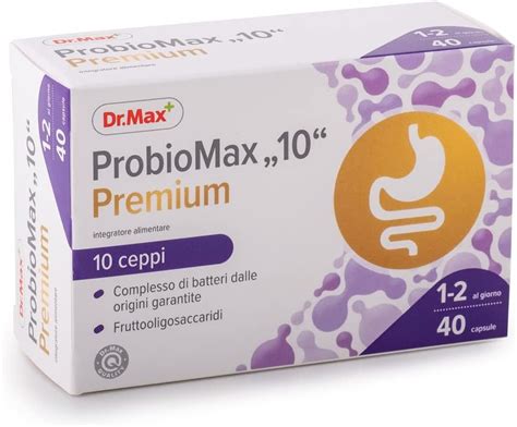 Dr Max Probiomax 10 Premium Integratore Alimentare A Base Di Fermenti