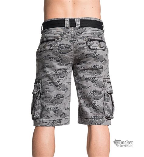 Шорты мужские Affliction GAVIN 110WS158 » Docker Trend
