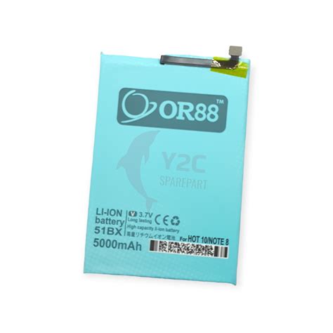 Jual BATERAI INFINIX HOT 10 HOT 11 NOTE 8 X662 X682 X6812 X692 BL 51BX DOUBLE POWER