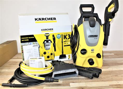 使用1回☆静音 ケルヒャー 高圧洗浄機 K3サイレント Karcher 掃除機