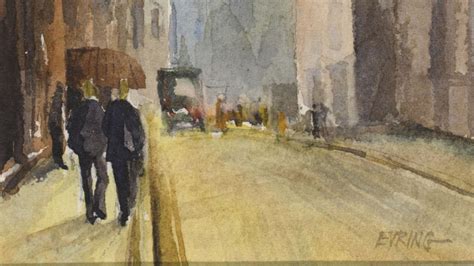 President Eyrings Watercolor Paintings On Display At Church History Museum