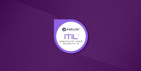 ITIL4 Specialist High Velocity IT