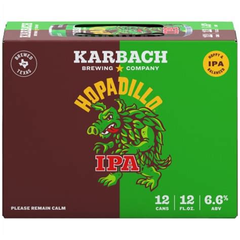 Karbach Brewing Company Hopadillo IPA 12 Pk 12 Fl Oz King Soopers