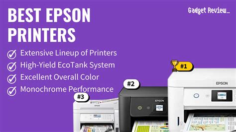 Best Epson Printer | Top EcoTank Printer