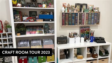 Craft Room Tour 2023 - YouTube