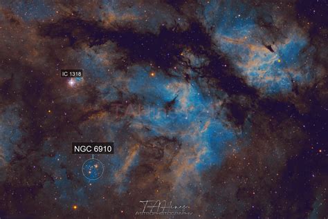 Ic Gamma Cygni Nebula Sho Tahines Astrobin