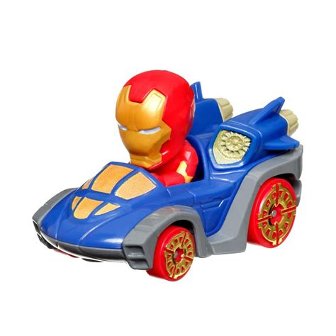 Hot Wheels Racerverse Veh Culo De Juguete Iron Man En El Quinjet Para Ni Os De A Os En
