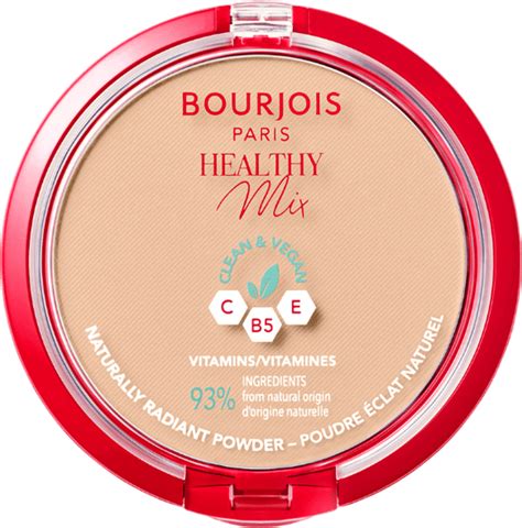 BOURJOIS PARIS Clean Vegan Healthy Mix Puder U Kamenu 04 Golden