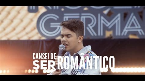 Nicolas Germano CANSEI DE SER ROMÂNTICO AO VIVO EM LONDRINA