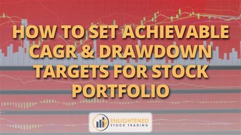 How To Set The Right Trading CAGR And Drawdown Goals