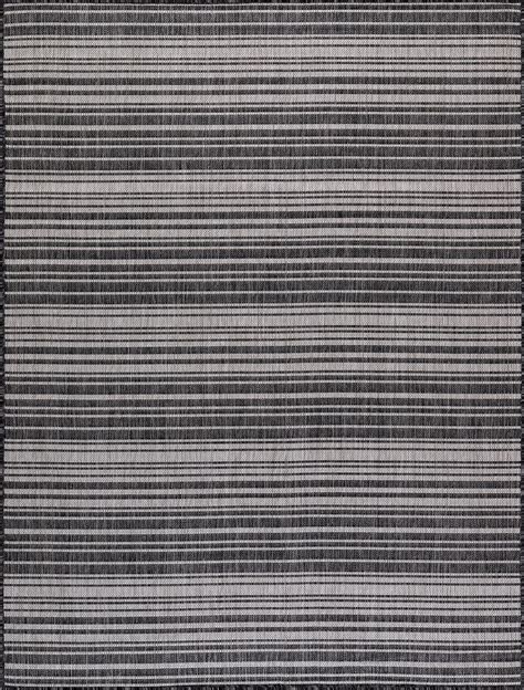 Beverly Rug Outdoor Area Rug 5' x 7' Patio, Porch, Garden Gray ...