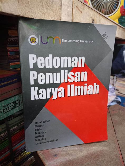 BUKU PEDOMAN PENULISAN KARYA ILMIAH PPKI UM EDISI TERBARU 2022