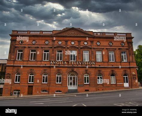 The red brick headquarters of ITV Anglia, formerly Anglia Television. Producer of TV programmes ...