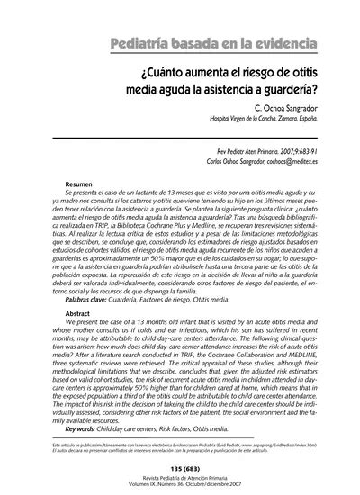 Pediatr A Basada En La Evidencia