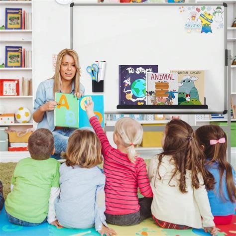 Pcs Magnetic Book Shelf For Whiteboard Reusable Acrylic Magnetic