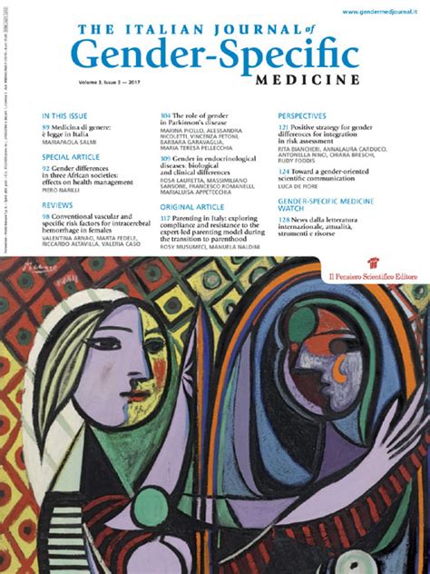 Journal Of Sex And Gender Specific Medicine Official Journal Of The