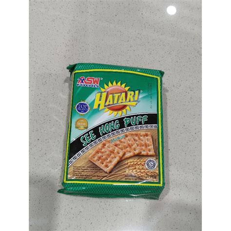 Jual Hatari See Hong Puff Cream Crackers Gr Shopee Indonesia